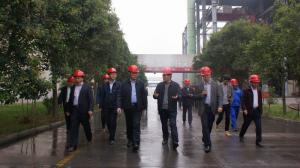 國家工信部原材料和工業(yè)司司長王偉等一行領導蒞臨我公司檢查指導工作